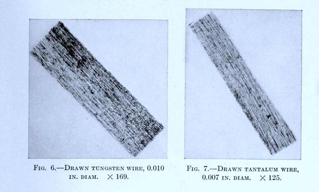 Drawn tantalum wire