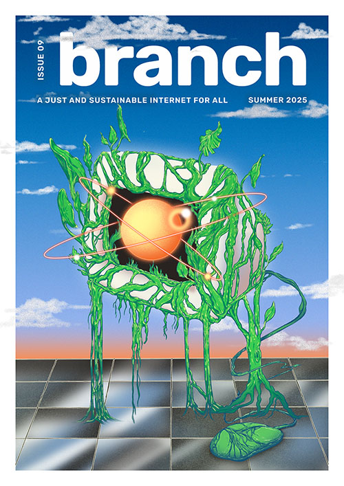 Branch issue 9 magazine cover - Summer 2025 - Attunement: Desiging in an era of constraint